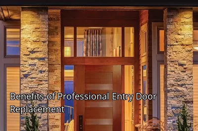 Benefits of Professional Entry Door Replacement Benefits of Professional Entry Door Replacement