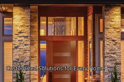 Customized Solutions for Every Home Customized Solutions for Every Home