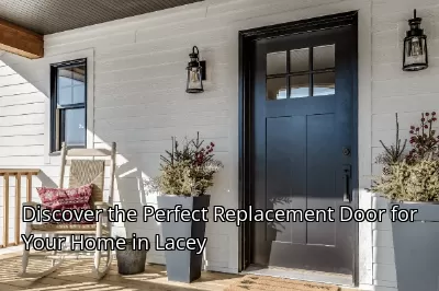 Discover the Perfect Replacement Door for Your Home in Lacey Discover the Perfect Replacement Door for Your Home in Lacey