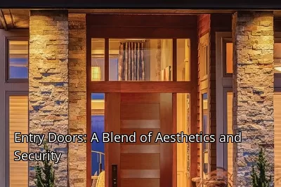 Entry Doors: A Blend of Aesthetics and Security Entry Doors: A Blend of Aesthetics and Security