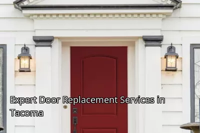 Expert Door Replacement Services in Tacoma Expert Door Replacement Services in Tacoma