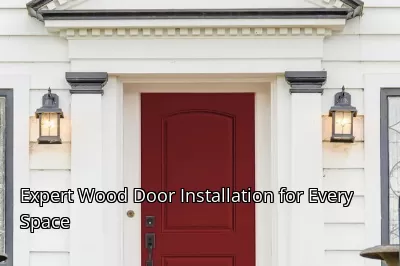 Expert Wood Door Installation for Every Space Expert Wood Door Installation for Every Space