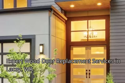 Expert Wood Door Replacement Services in Lacey, WA