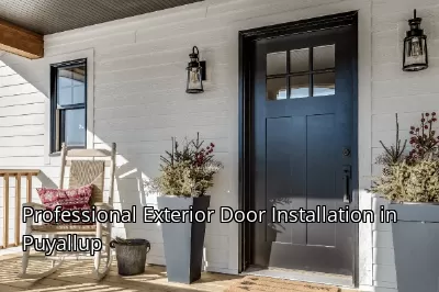 Professional Exterior Door Installation in Puyallup