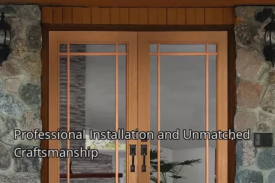 Professional Installation and Unmatched Craftsmanship Professional Installation and Unmatched Craftsmanship