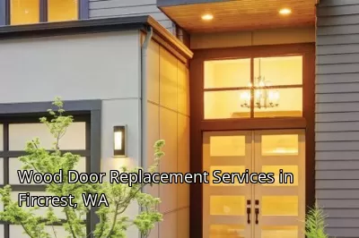 Wood Door Replacement Services in Fircrest, WA Wood Door Replacement Services in Fircrest, WA