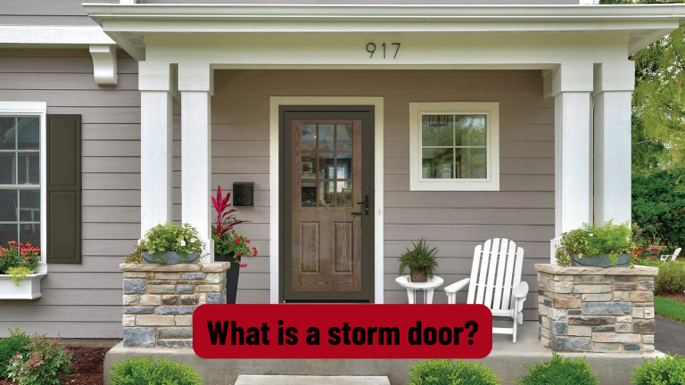 what is a storm door?